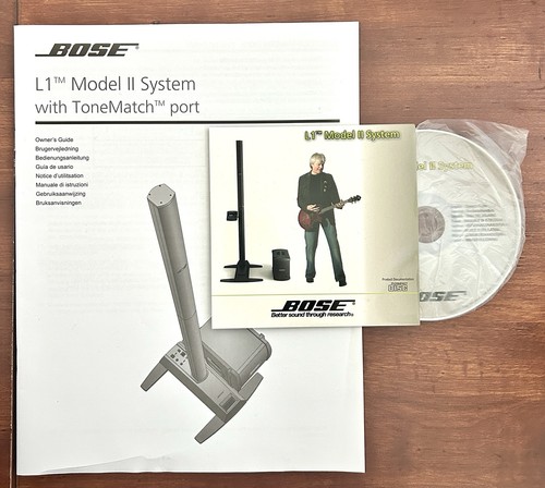 Bose manuale uso con - bose, cd