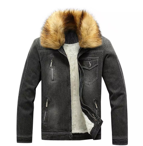Giacca jeans uomo denim