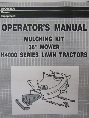 Manuale operatore honda per - operatore,