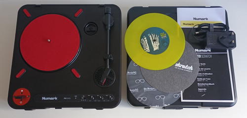 Numark scratch pt01 - numark, giradischi