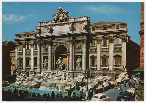 Roma fontana trevi - fontana, di