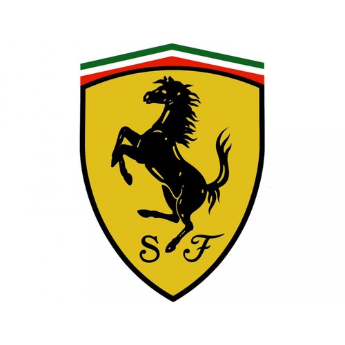 Cialda ostia ferrari stemma - cialda,