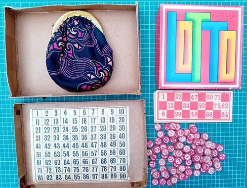 Lotto gioco casa vintage - lotto,