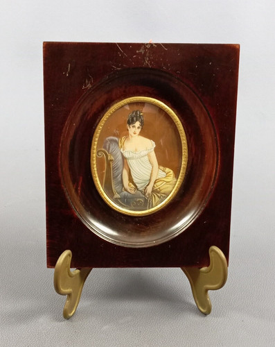 Quadro dipinto madame recamier - dipinto,