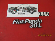 FREGIO LOGO STEMMA FIAT PANDA 30 L