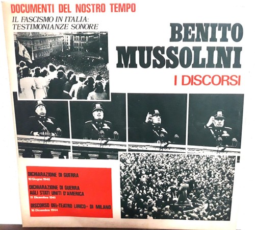 Benito mussolini i discorsi - -,