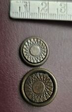 Bottoni In Metallo Antichi Giacca Cappotto Sartoria Collezionismo