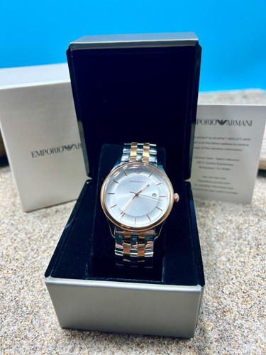Orologio uomo armani bicolore - orologio,