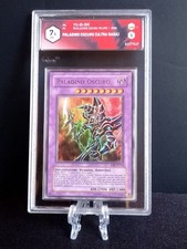 Carta YU-GI-OH! Paladino Oscuro DR1-IT160 Ultra Rara ITA NM+ GRAAD 7.5 
