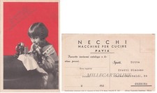 "NECCHI" macchina per cucire - Infanzia (PAVIA) - giocattolo per bambina