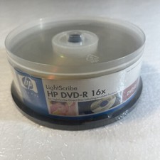 HP Lightscribe 16x 4,7 GB 120 min DVD-R 15 dischi