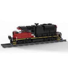 758 PZ MOC EMD SD70M-2 Treno