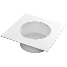 Lavabo da incasso quadrato con