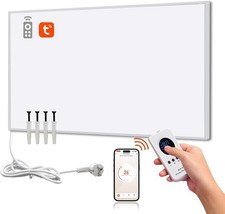 Riscaldamento Infrarossi 600W Pannello Radiante WiFi App Smart Parete TÜV
