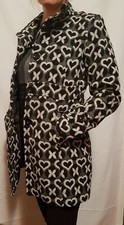 cappotto donna fantasia cuori