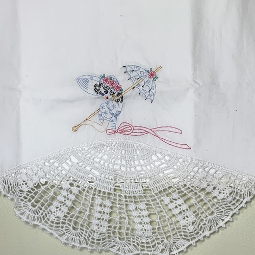 Federa cuscino cotone ricamato