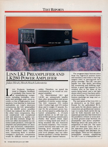 Linn lk1 preamp - linn,