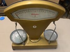 Bilancia Fulgor In Metallo Anni 60 Vintage Modernariato