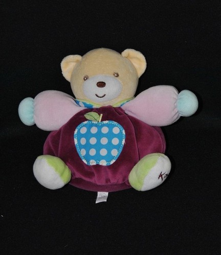 Peluche doudou ours boule