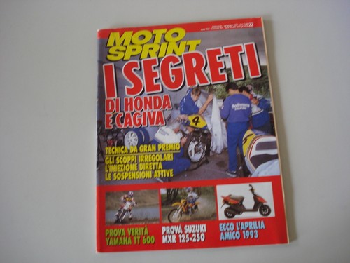 Motosprint 1993 yamaha tt - 22/1993,