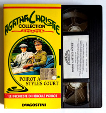 Vhs Film Agatha Christie Collection Poirot A Styles Court Videocassetta (V225) A