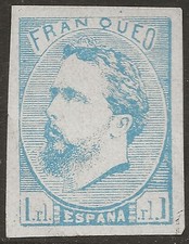 SPAGNA ESPANA Governo Carlista 1873 Don Carlos Parigi Falso