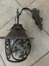 Lampada In Ferro Battuto Antico Esterno 230V