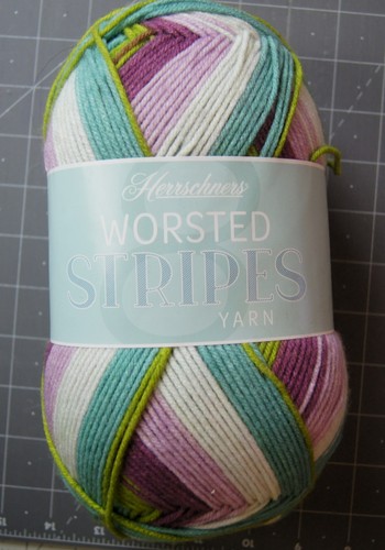 Herrschners worsted strip yarn - worsted,