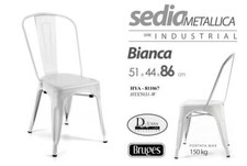 Sedie metallo pesante design - sedie,