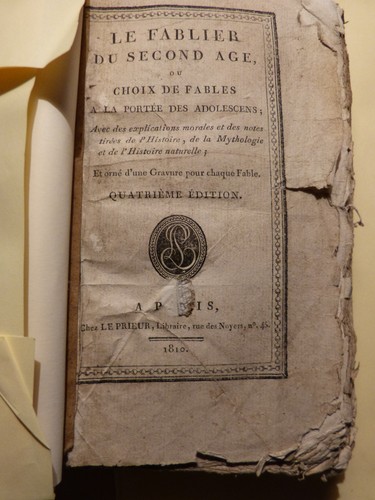 Fablier second âge ou - le,