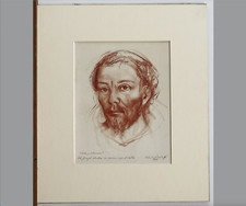 SILVESTRO PISTOLESI: S. FRANCESCO SANGUIGNA BELLISSIMA, CON CORNICE E AUTENTICA.