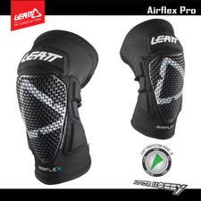 GINOCCHIERE CROSS MTB LEATT KNEE GUARD AIRFLEX PRO NERO