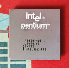 Vecchia cpu ceramica - vecchia, pentium
