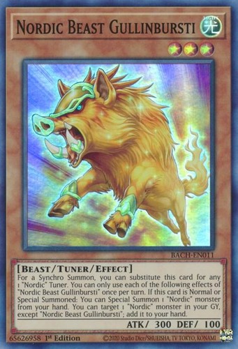 Nordic beast - yu-gi-oh,