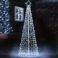 Albero Natale Luminoso 224cm