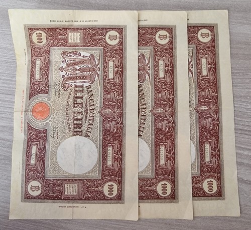 Mille 1000 lire barbetti 2 - 3,