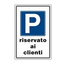 CARTELLO PVC "PARCHEGGIO