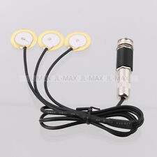 Pickup Piezo Microfono Contatto 3 in 1 per Chitarra Violino Ukulele con End Pin Jack