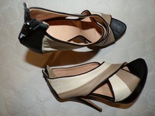 SCARPE MARC ELLIS NEW YORK  N 38   100%  LUXURY SHOES MADE IN ITALY