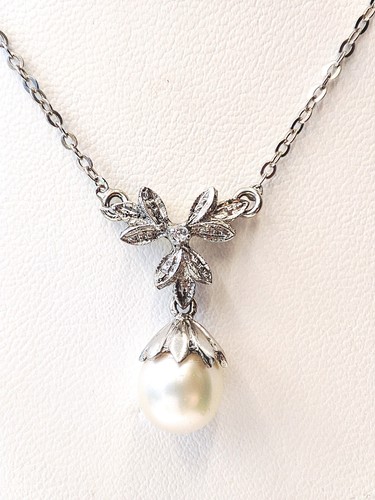Collana oro bianco 18kt - oro,