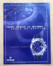A911-Advertising Pubblicità-1999 - TUDOR CRONOGRAFO AUTOMATICO