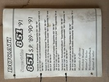 Manuale D’officina Ducati