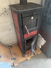 Stufa legna con - forno, viva