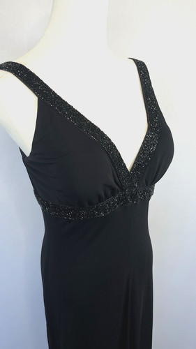 Maxi abito maria bianca nero - maxi,