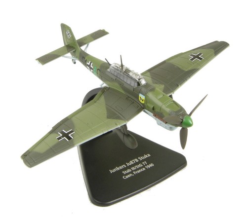 Modellino aereo junkers 87b - modellino,