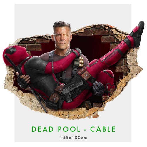 Deadpool and cable adesivi - -,