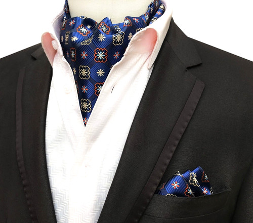Cravatta uomo classica ascot - uomo,