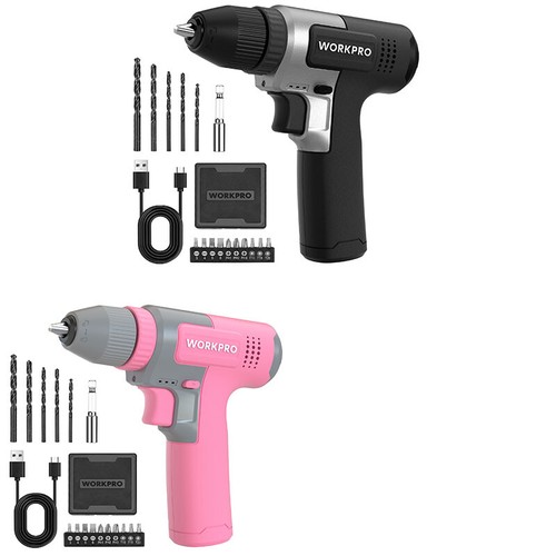 Workpro set trapano senza fili - set,