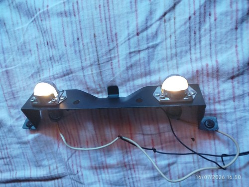 Coppia fanalini luce targa - coppia,