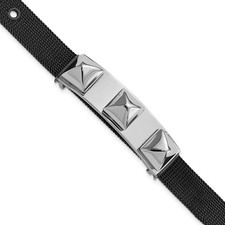 Bracciale punta acciaio - bracciale, a
